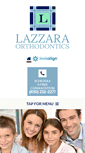 Mobile Screenshot of lazzaraortho.com